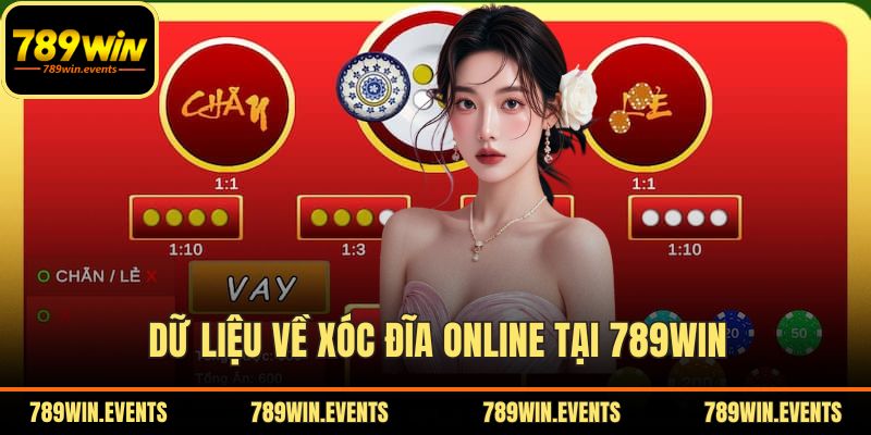 Dữ liệu về xóc đĩa online tại 789WIN